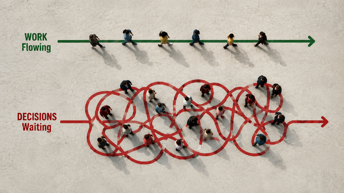 Your decision queue is your delivery problem